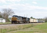 CSX 5322 leads train L235 towards the yard